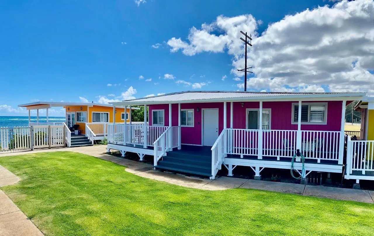 펜션 Mokule'Ia Beach Houses At Owen'S Retreat 와이알루아